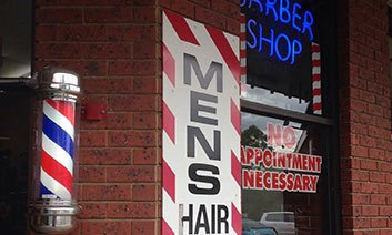 Diamond Creek Barber Shop Logo