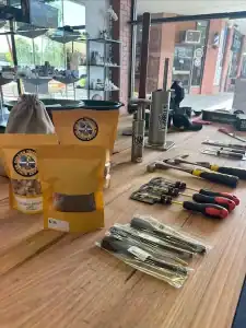 Tools and hardware supplies at Diamond Creek Shopping store.