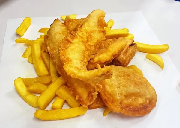 Yellowtail Fish and Chips Yellowtail Fish and Chips