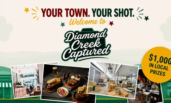 Celebrating Diamond Creek with local prizes and community events.